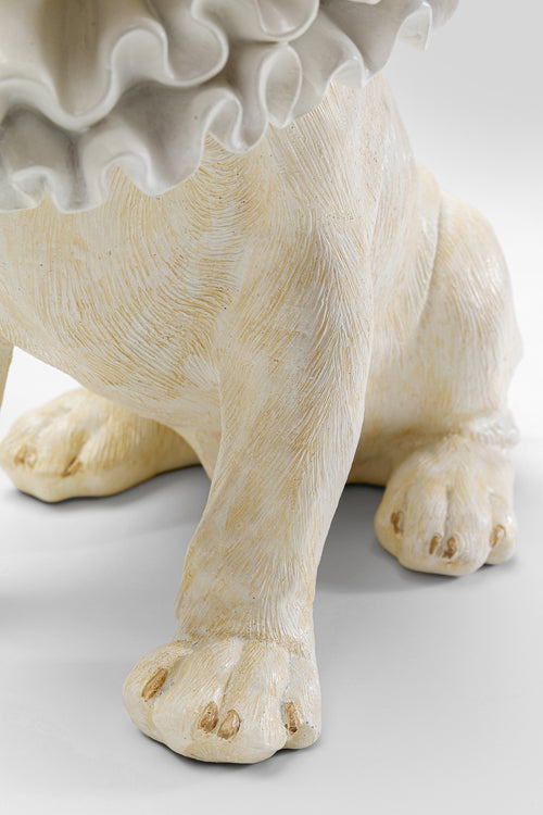 Kare - Deco Figurine King Dog White 33cm