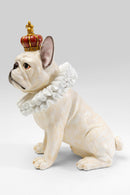 Kare - Deco Figurine King Dog White 33cm
