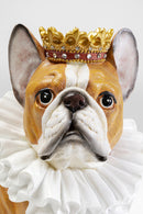 Kare - Deco Figurine King Dog Brown 29cm