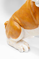 Kare - Deco Figurine King Dog Brown 29cm