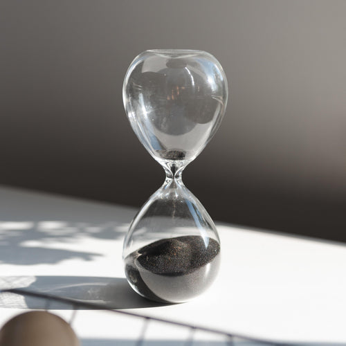 Kare - Hourglass Timer Black 43cm