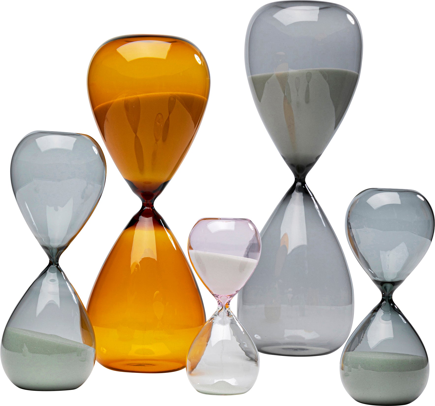 Kare - Hourglass Timer Black 25cm