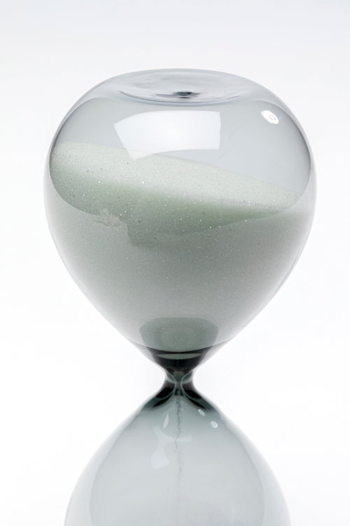 Kare - Hourglass Timer Black 20cm