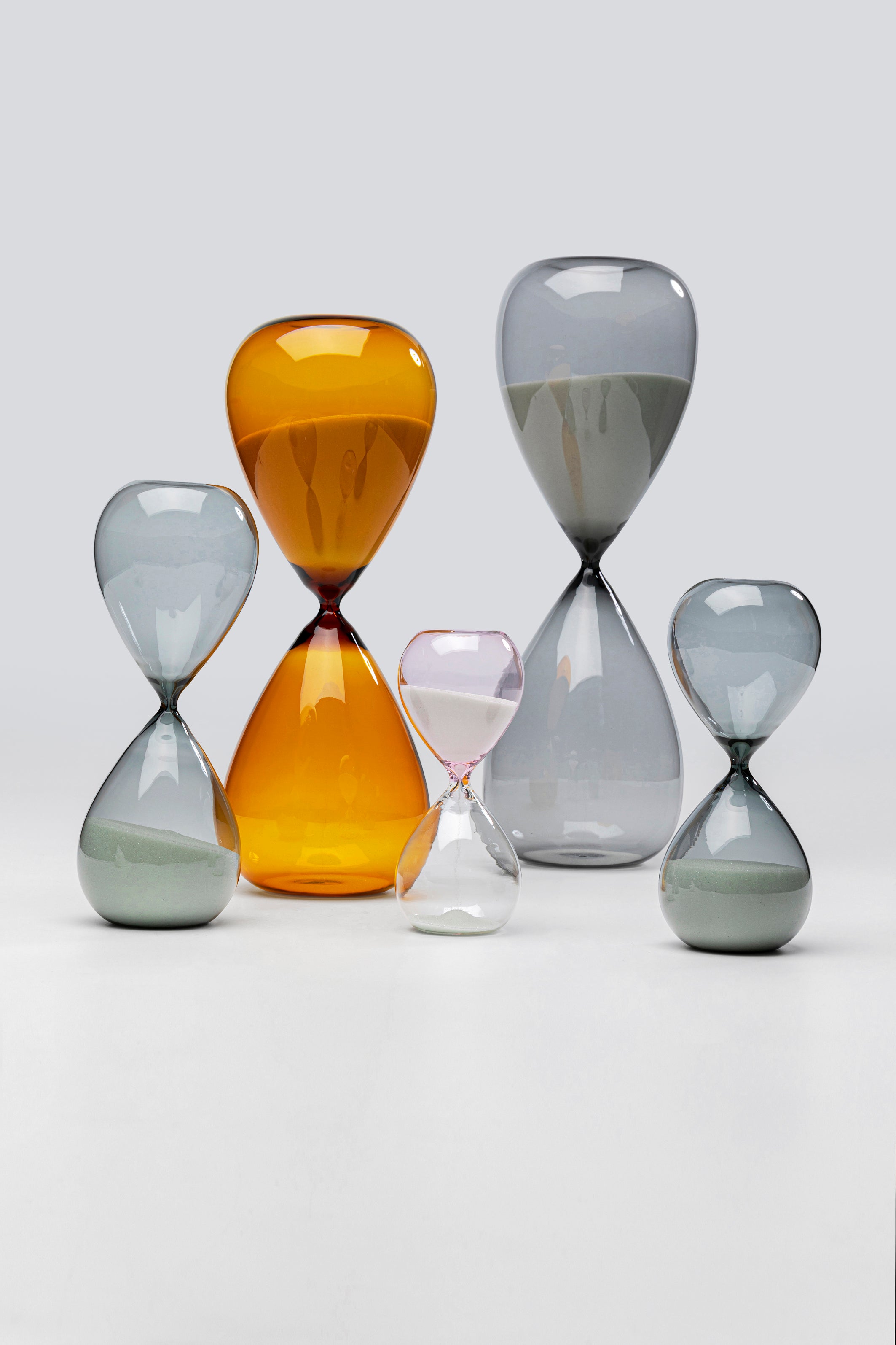 Kare - Hourglass Timer Black 20cm