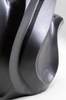 Kare - Vase Flame Black 29cm