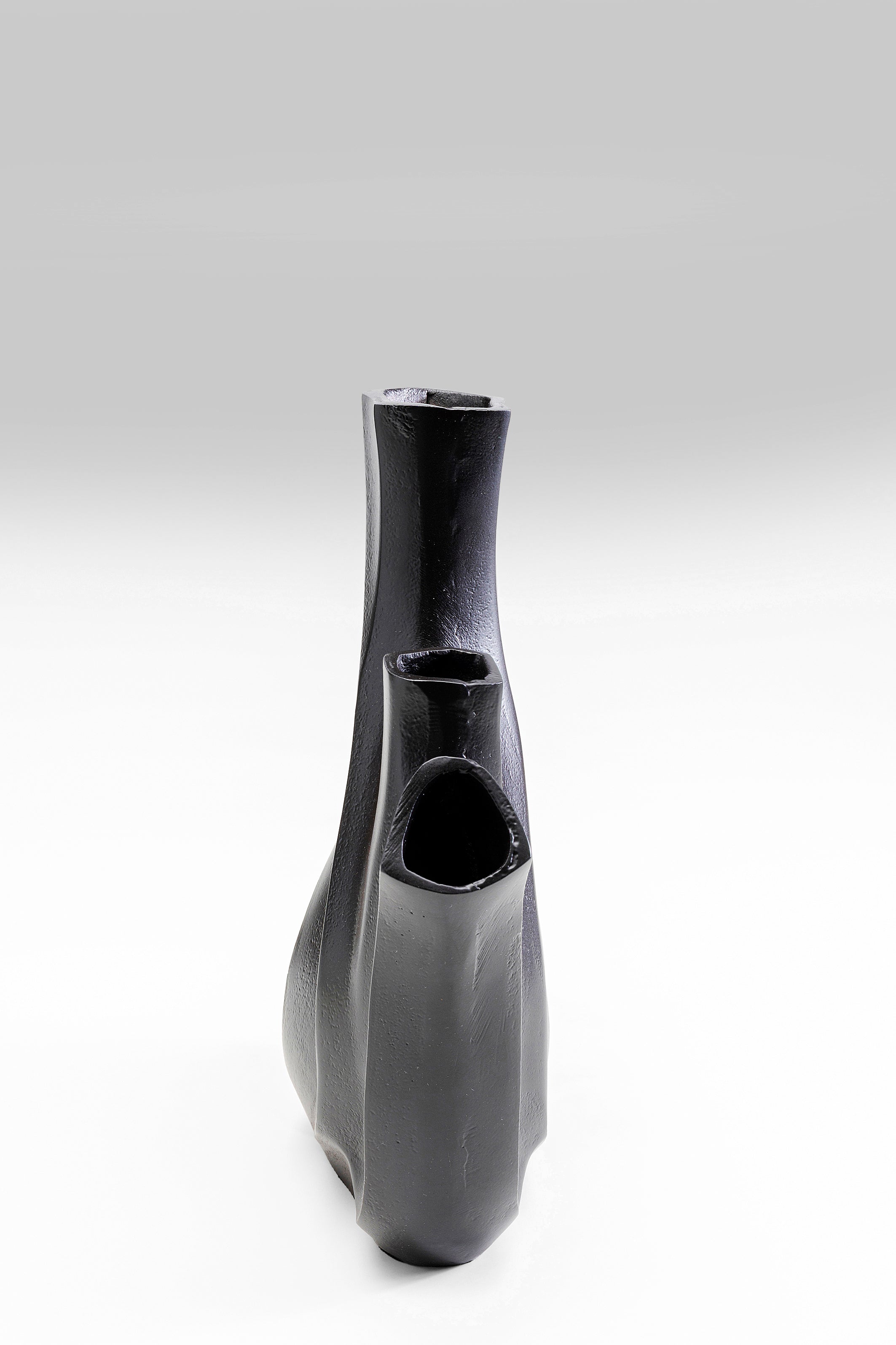 Kare - Vase Flame Black 29cm
