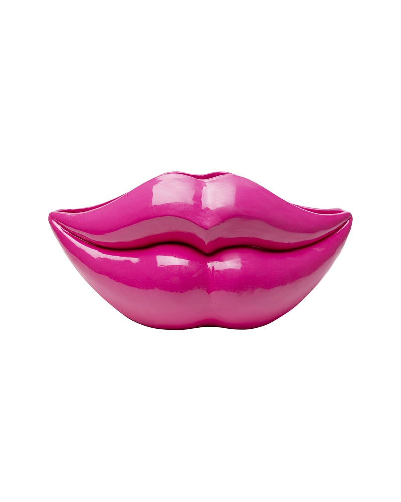Kare - Vase Lips Pink 28cm