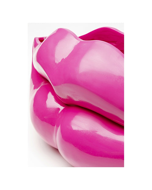 Kare - Vase Lips Pink 28cm