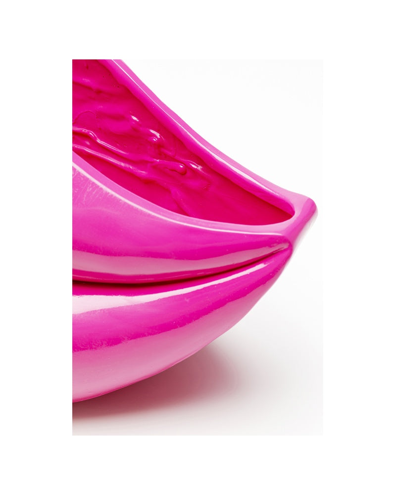 Kare - Vase Lips Pink 28cm