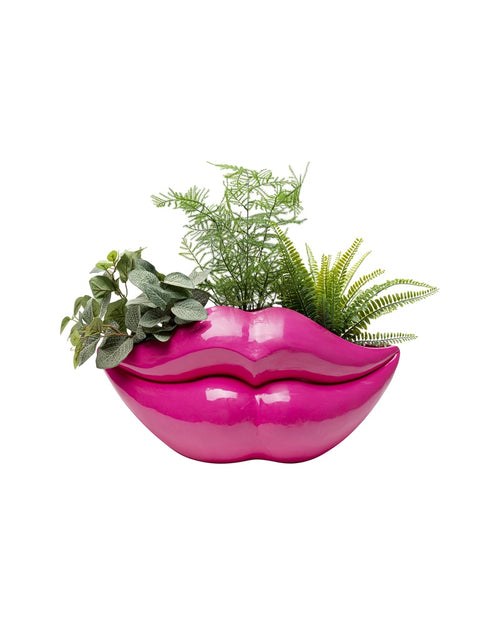 Kare - Vase Lips Pink 28cm