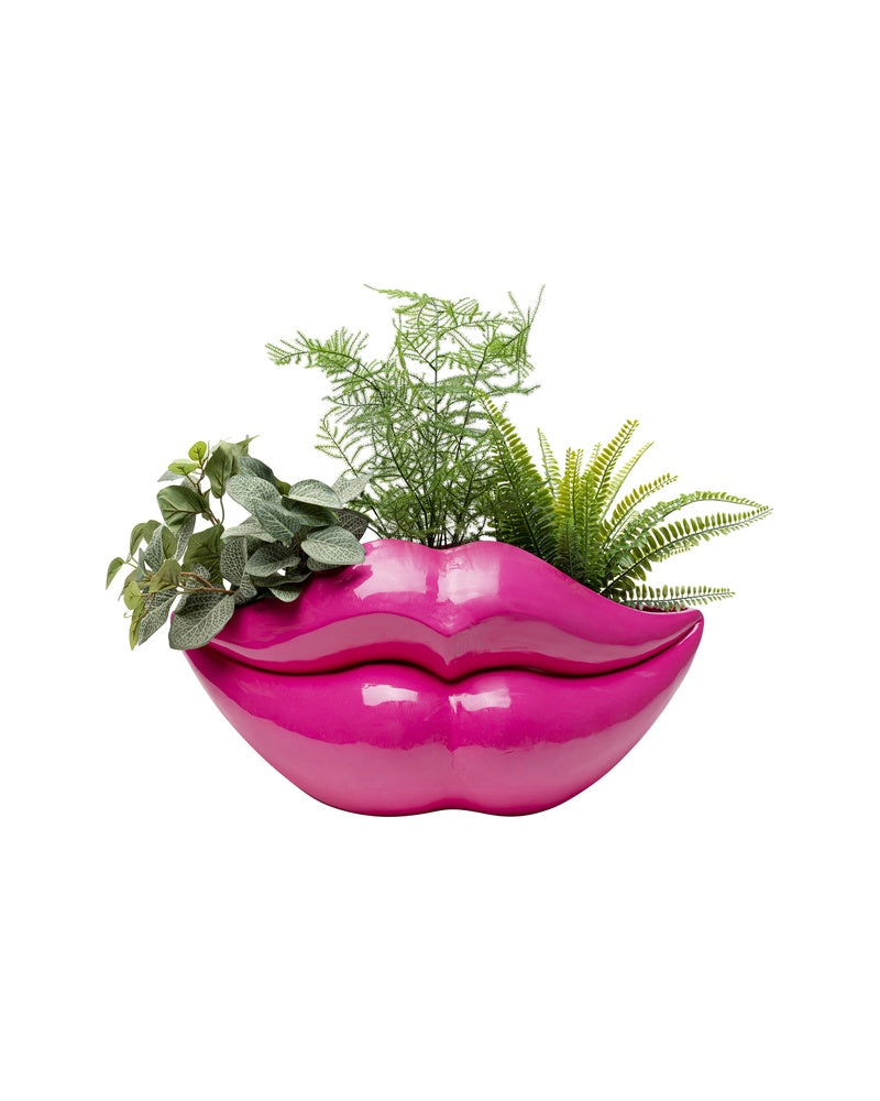Kare - Vase Lips Pink 28cm