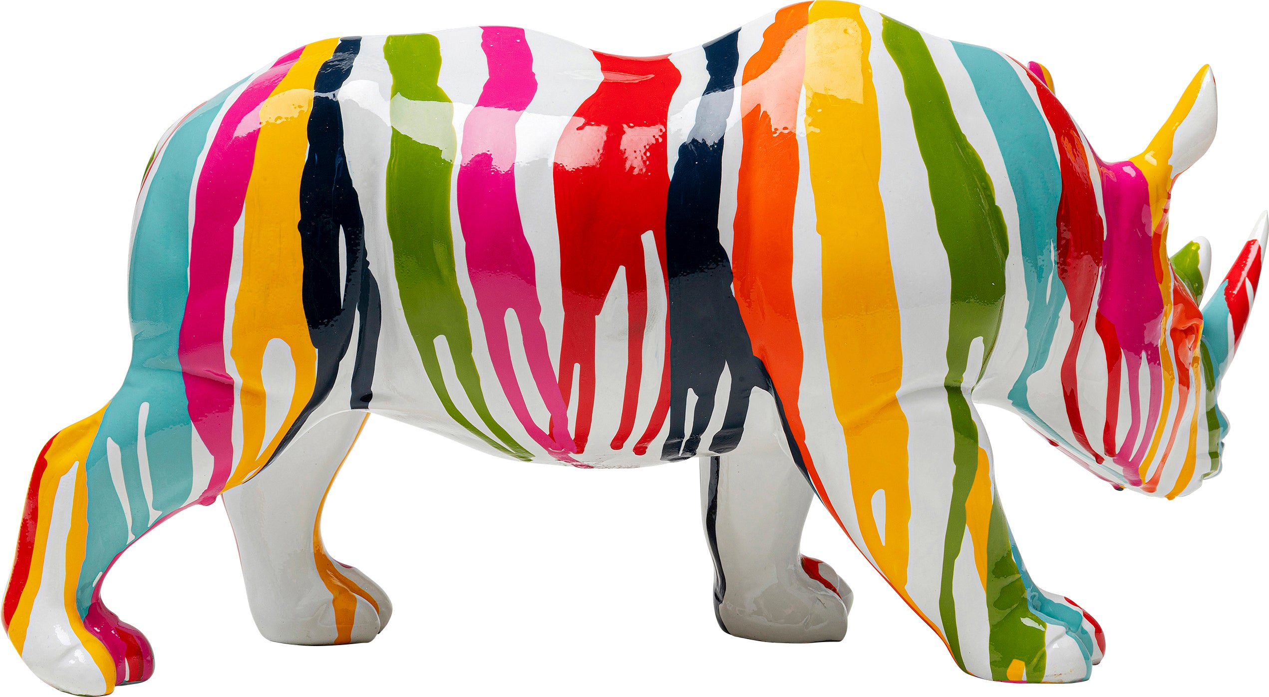 Kare - Deco Figurine Rhino Holi 18cm