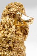 Kare - Deco Figurine Mrs Poodle Gold 34cm