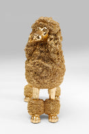 Kare - Deco Figurine Mrs Poodle Gold 34cm