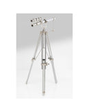 Kare - Deco Object Telescope Silver 125cm