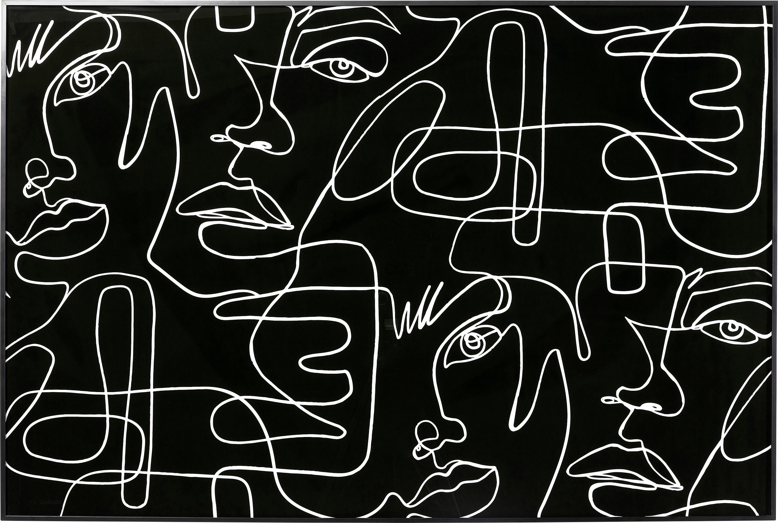Kare - Framed Picture Faccia Arte Drawing 150