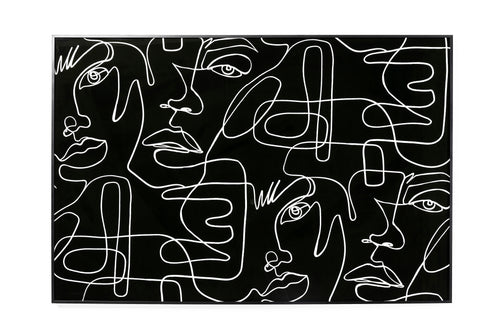 Kare - Framed Picture Faccia Arte Drawing 150
