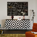 Kare - Framed Picture Faccia Arte Drawing 150