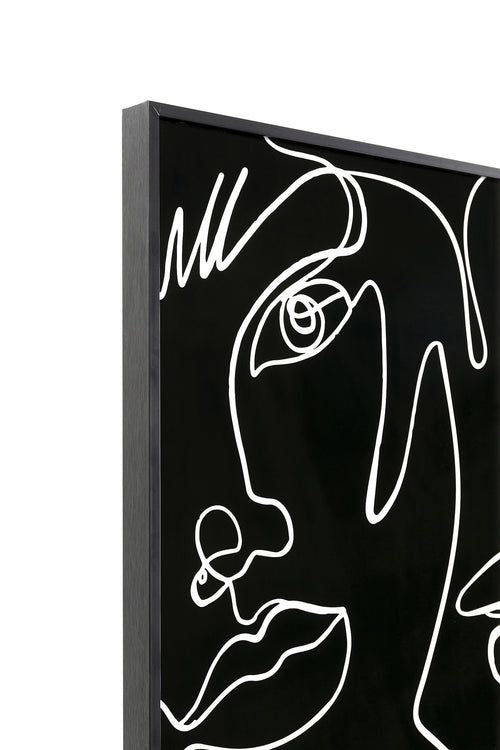 Kare - Framed Picture Faccia Arte Drawing 150