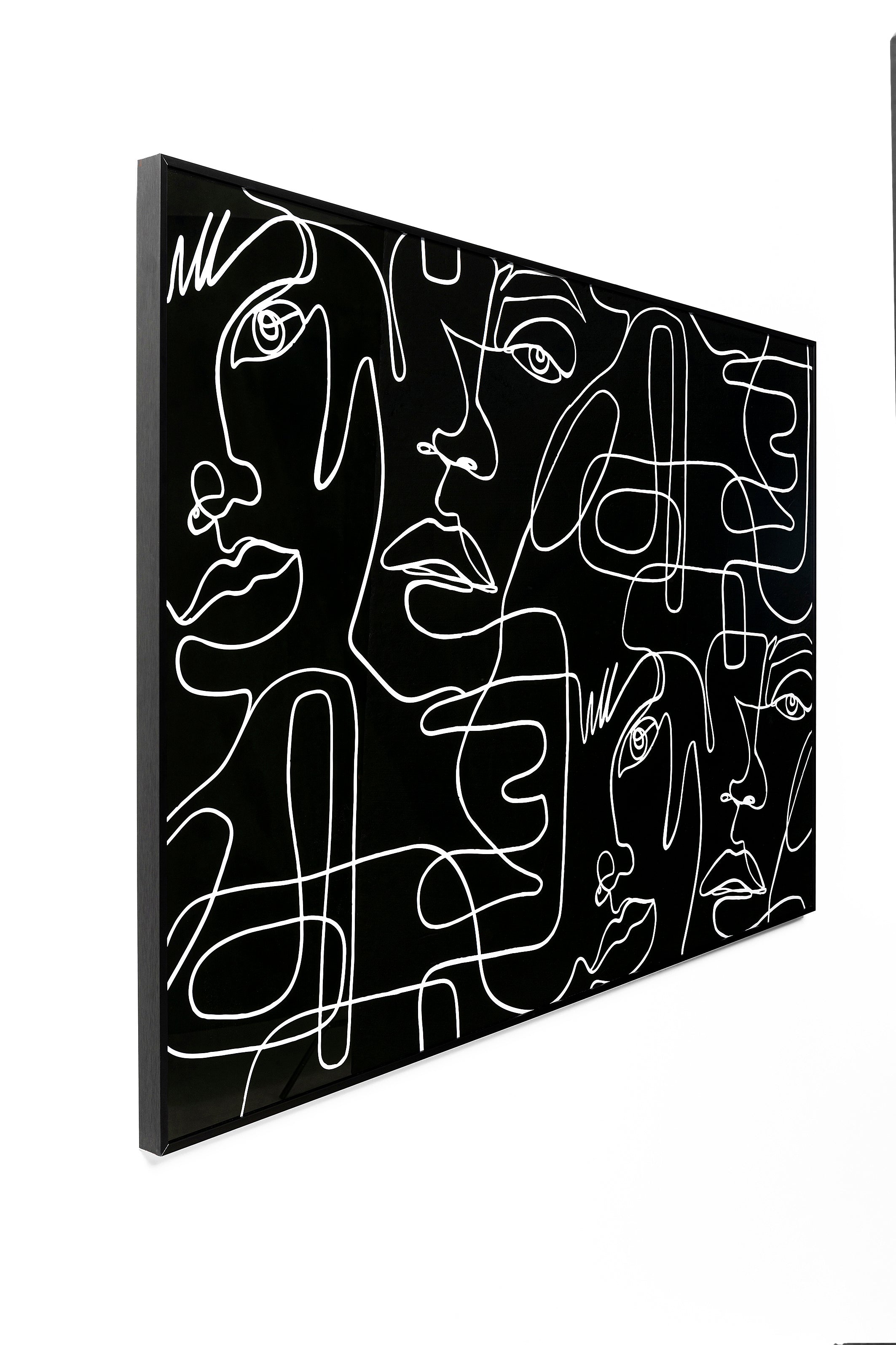 Kare - Framed Picture Faccia Arte Drawing 150