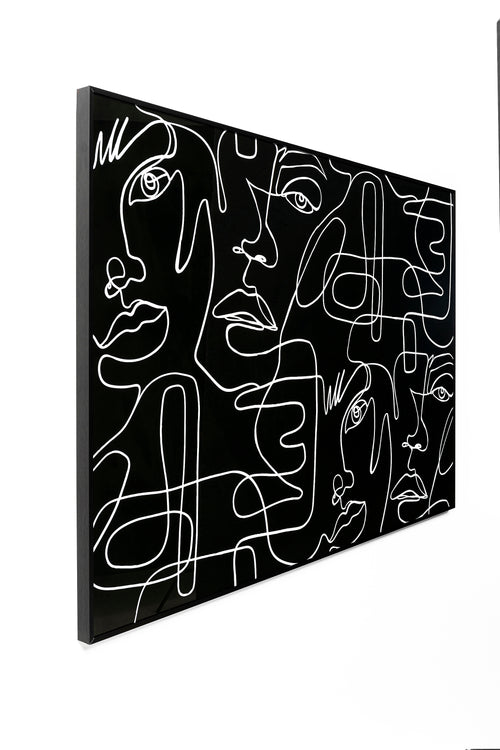 Kare - Framed Picture Faccia Arte Drawing 150