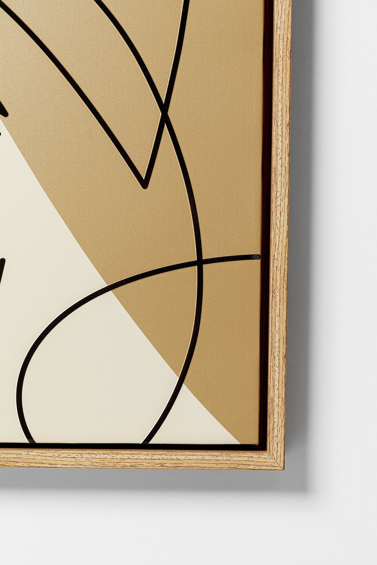 Kare - Framed Picture Faccia Arte Tri Colore