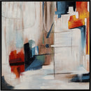 Kare - Framed Picture Visione Obliquo 100x100