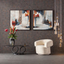 Kare - Framed Picture Visione Front 100x100cm