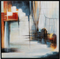 Kare - Framed Picture Visione Front 100x100cm