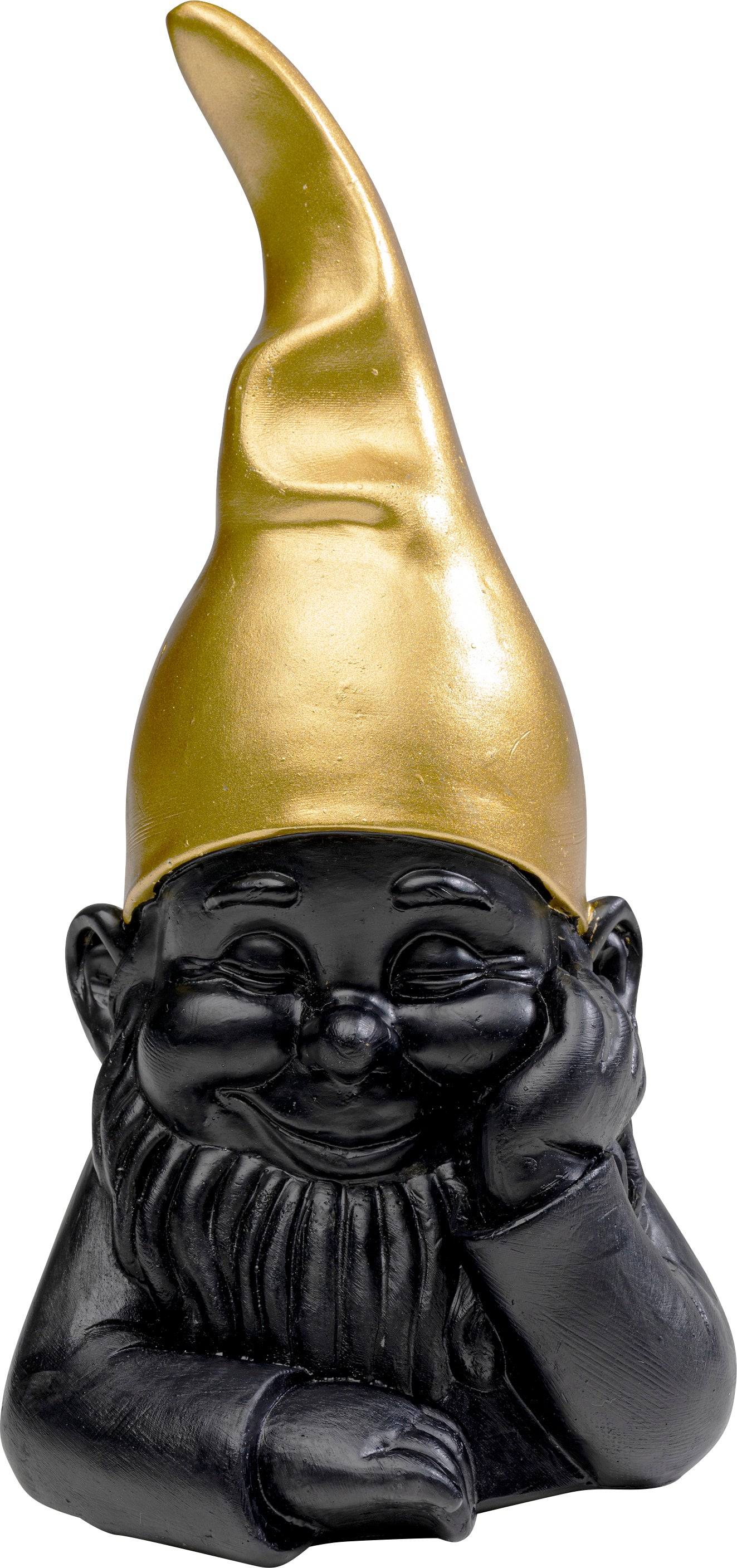 Kare - Deco Figurine Gnome Black 21cm
