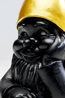 Kare - Deco Figurine Gnome Black 21cm