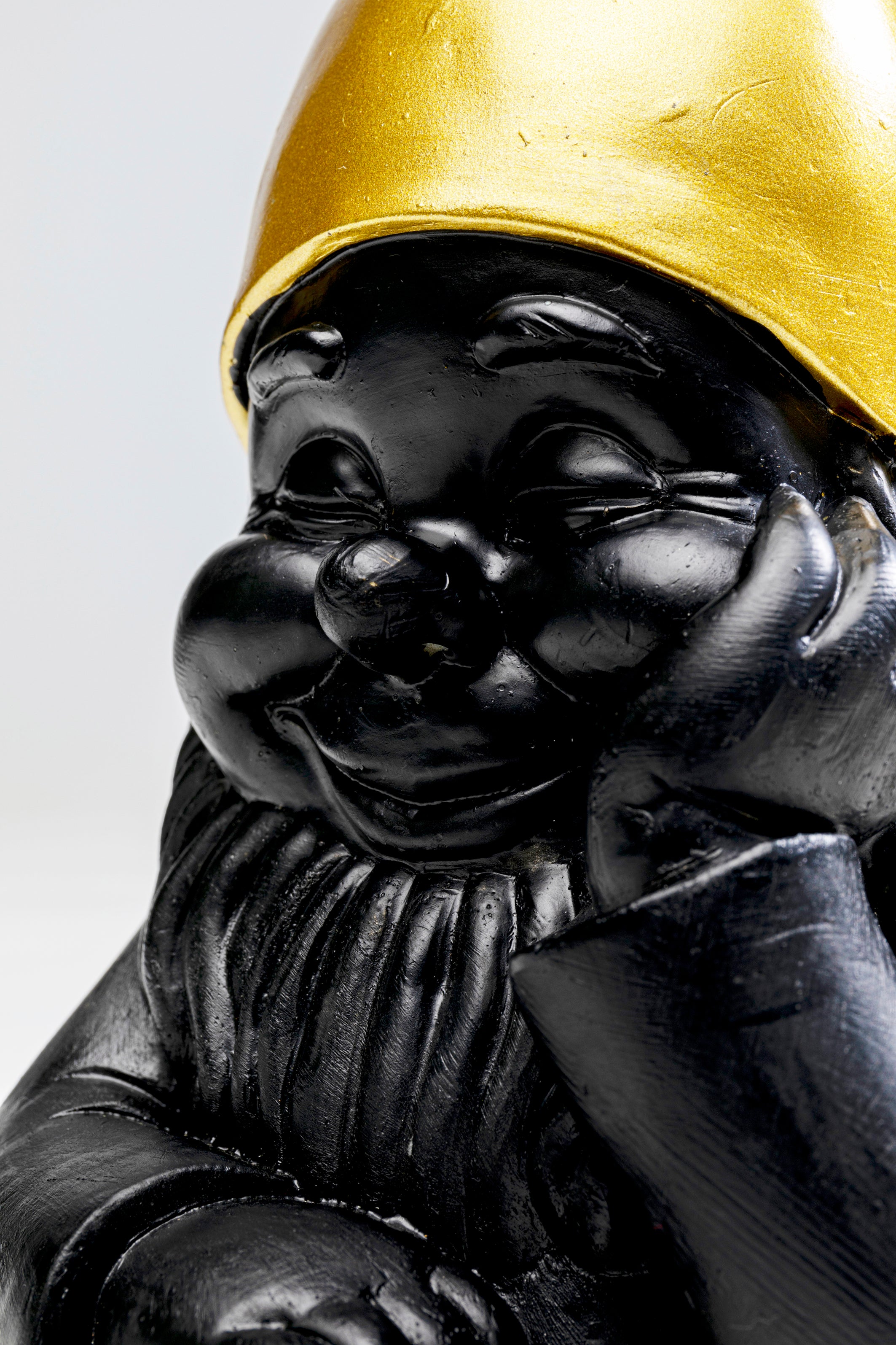 Kare - Deco Figurine Gnome Black 21cm