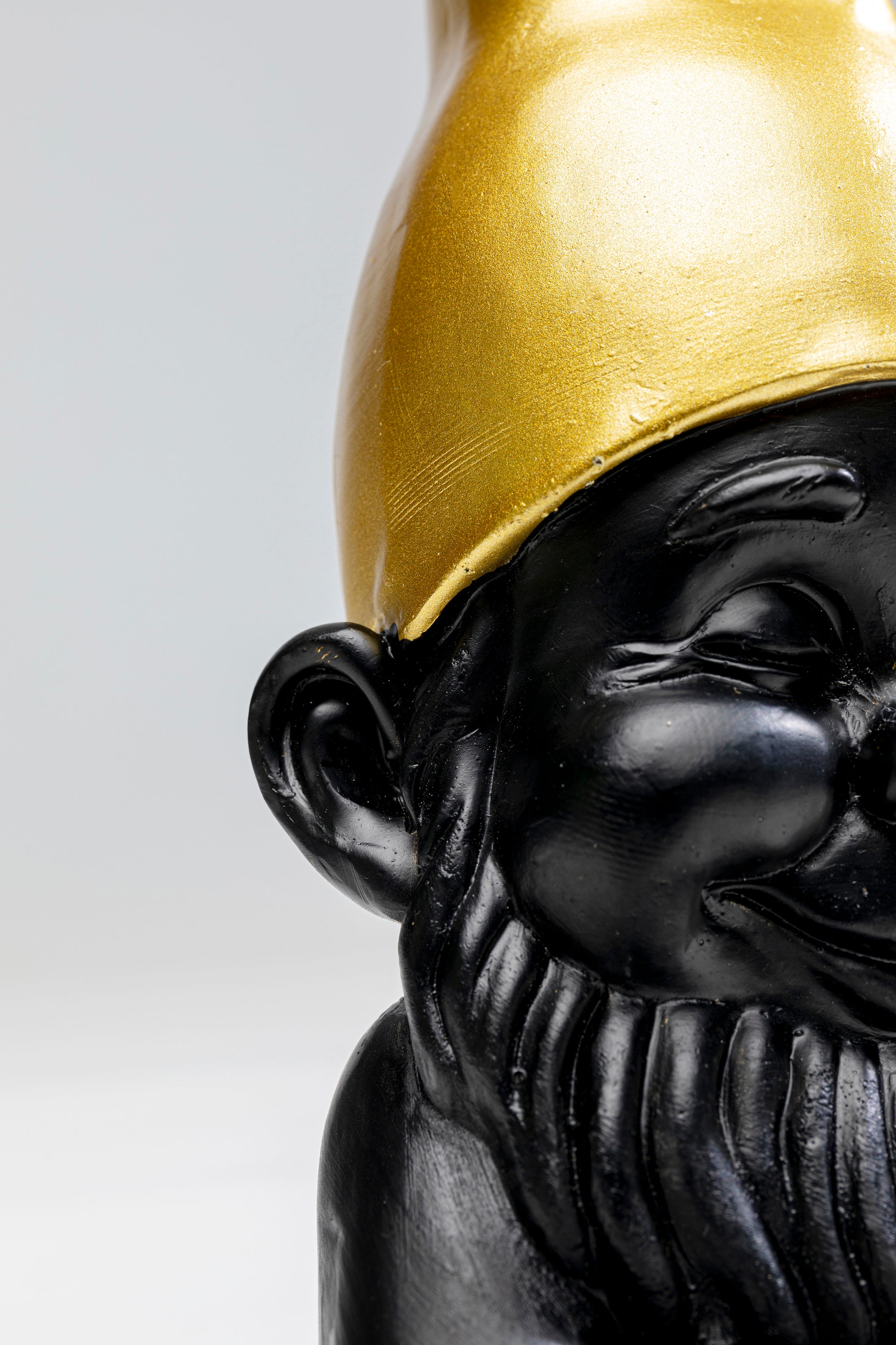 Kare - Deco Figurine Gnome Black 21cm