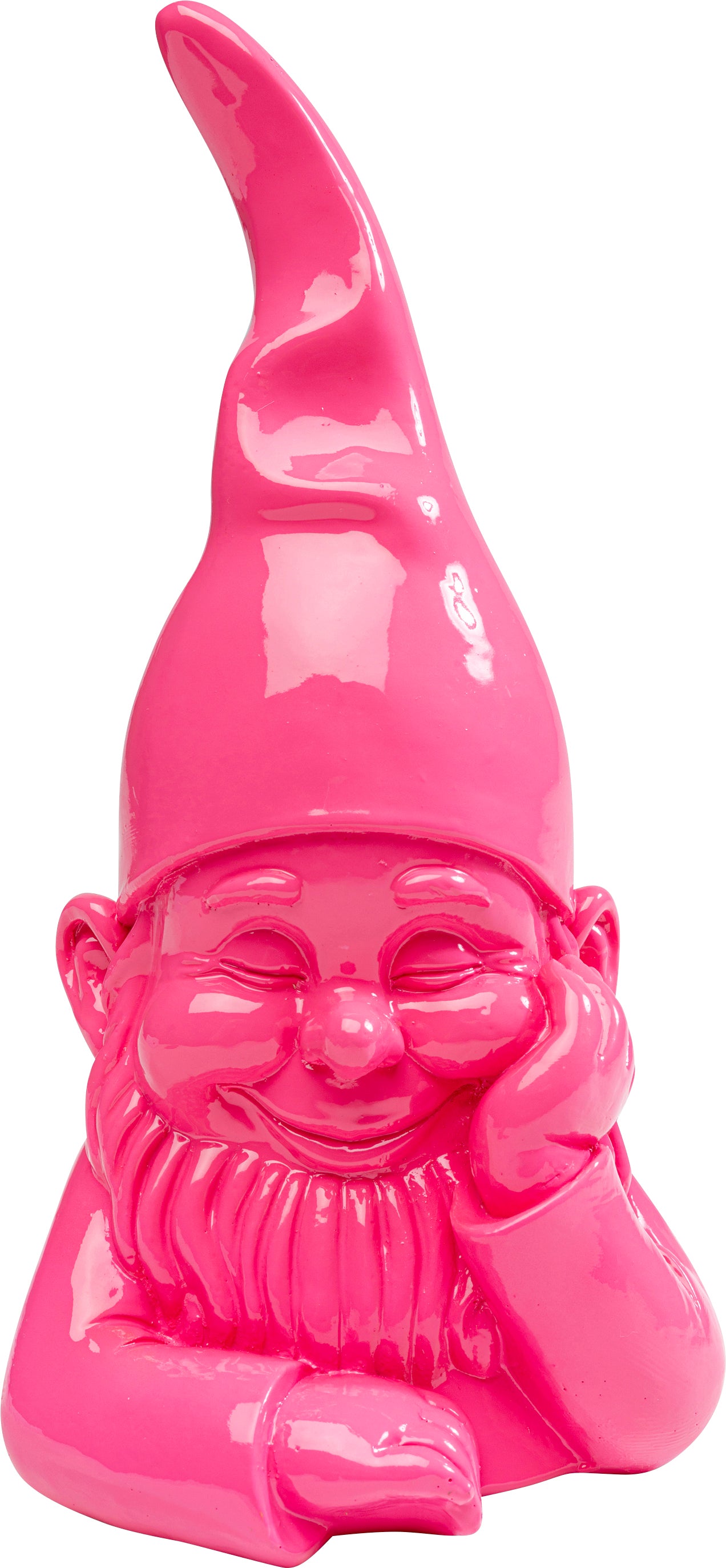 Kare - Deco Figurine Gnome Pink 21cm