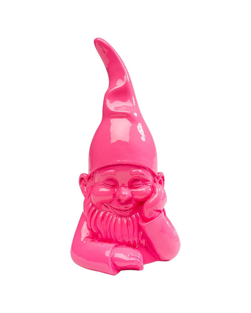 Kare - Deco Figurine Gnome Pink 21cm