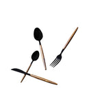 Kare - Cutlery Paris Black Matt (16/part)