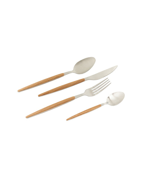 Kare - Cutlery Paris Nature Silver Matt (16/part)