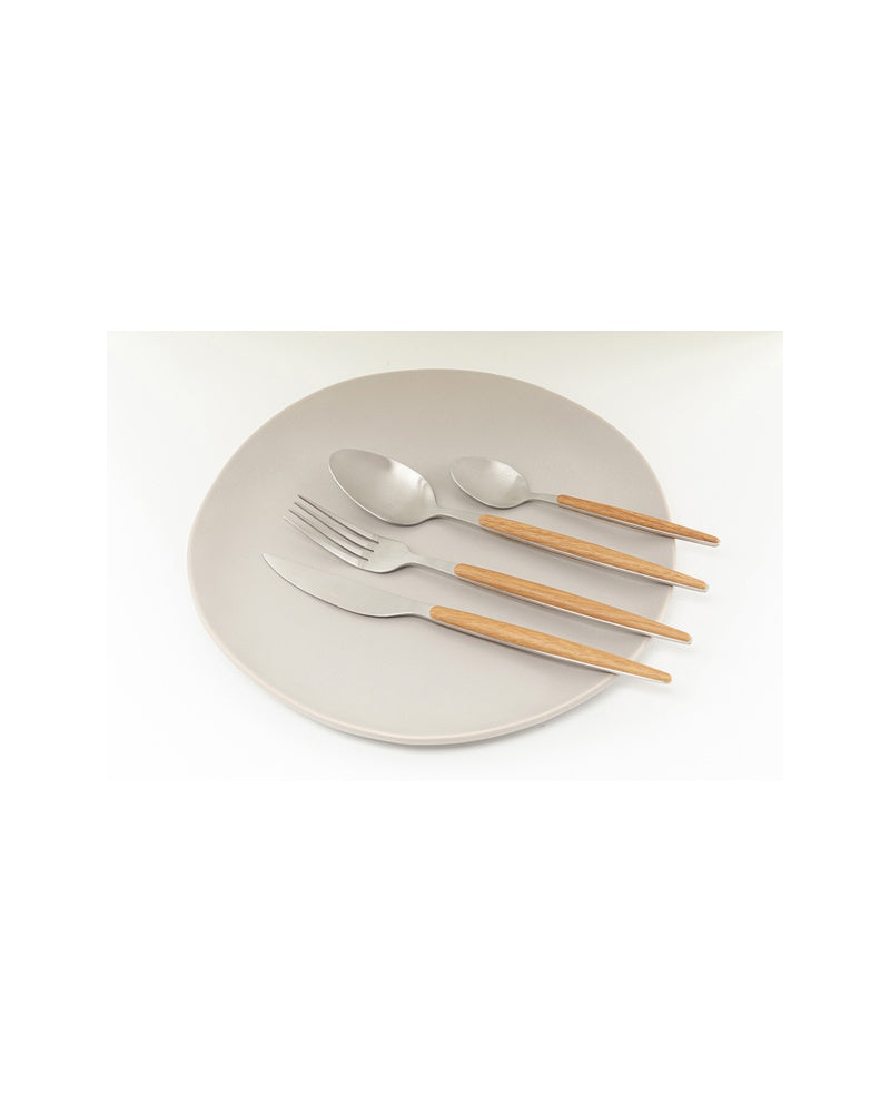 Kare - Cutlery Paris Nature Silver Matt (16/part)