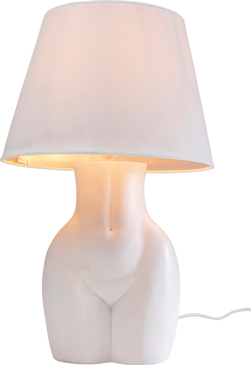 Kare - Table Lamp Donna White 48cm