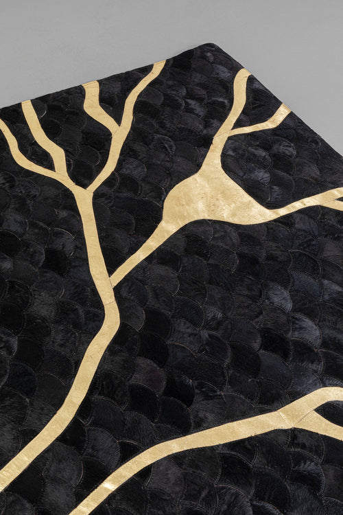 Kare - Carpet Fulmine Black 170x240cm