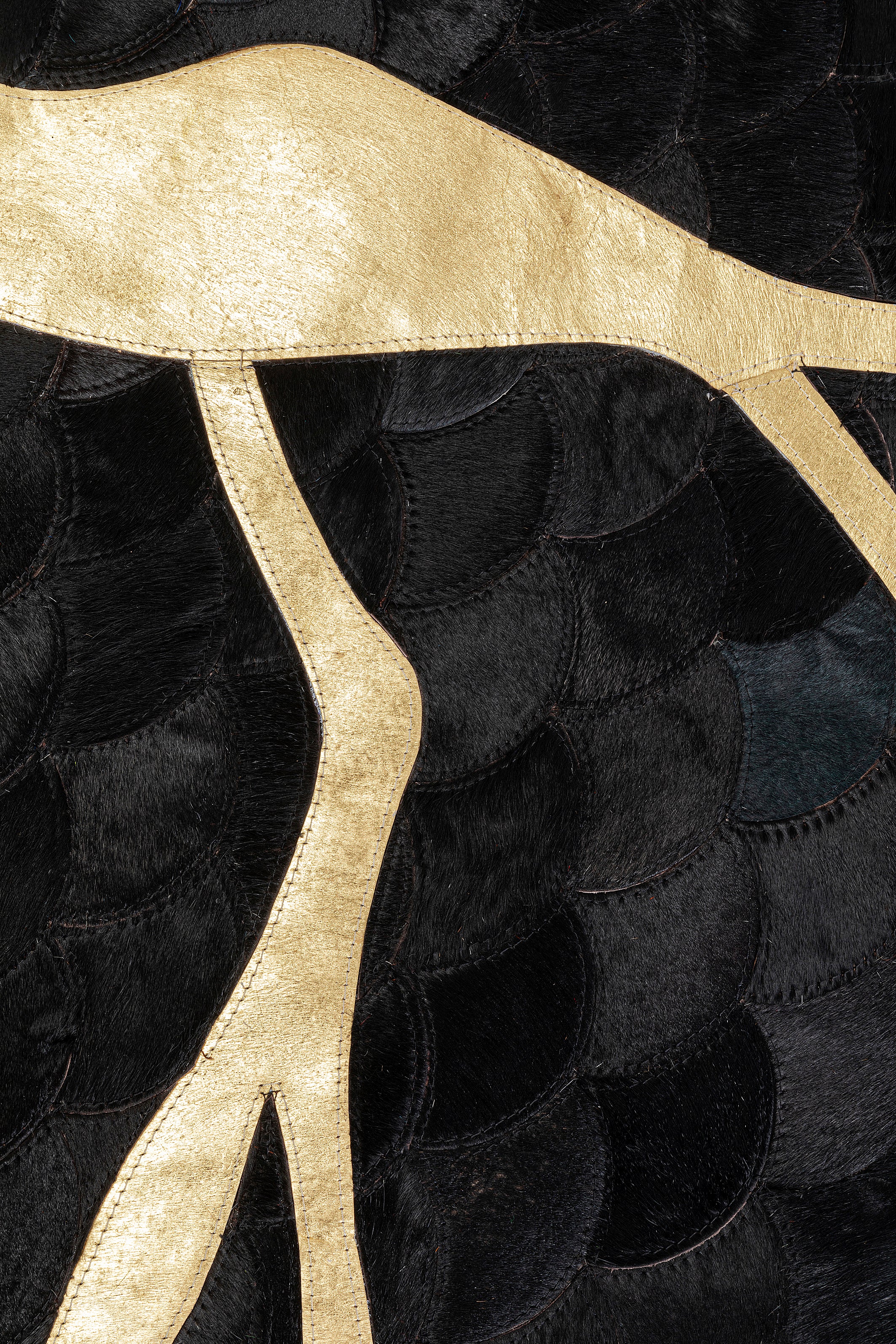 Kare - Carpet Fulmine Black 170x240cm