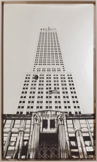 Kare - Framed Picture Empire State Mirror 77x