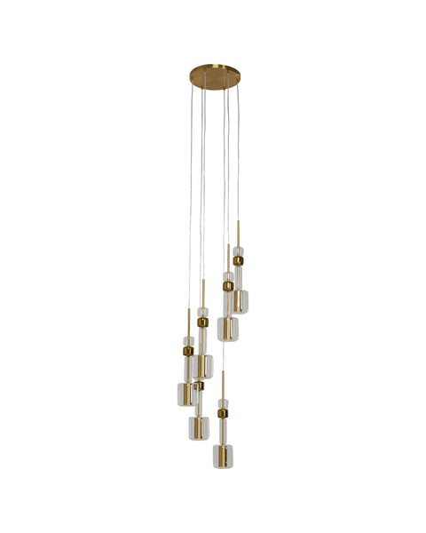 Kare - Pendant Lamp Candy Bar Gold Ø44cm