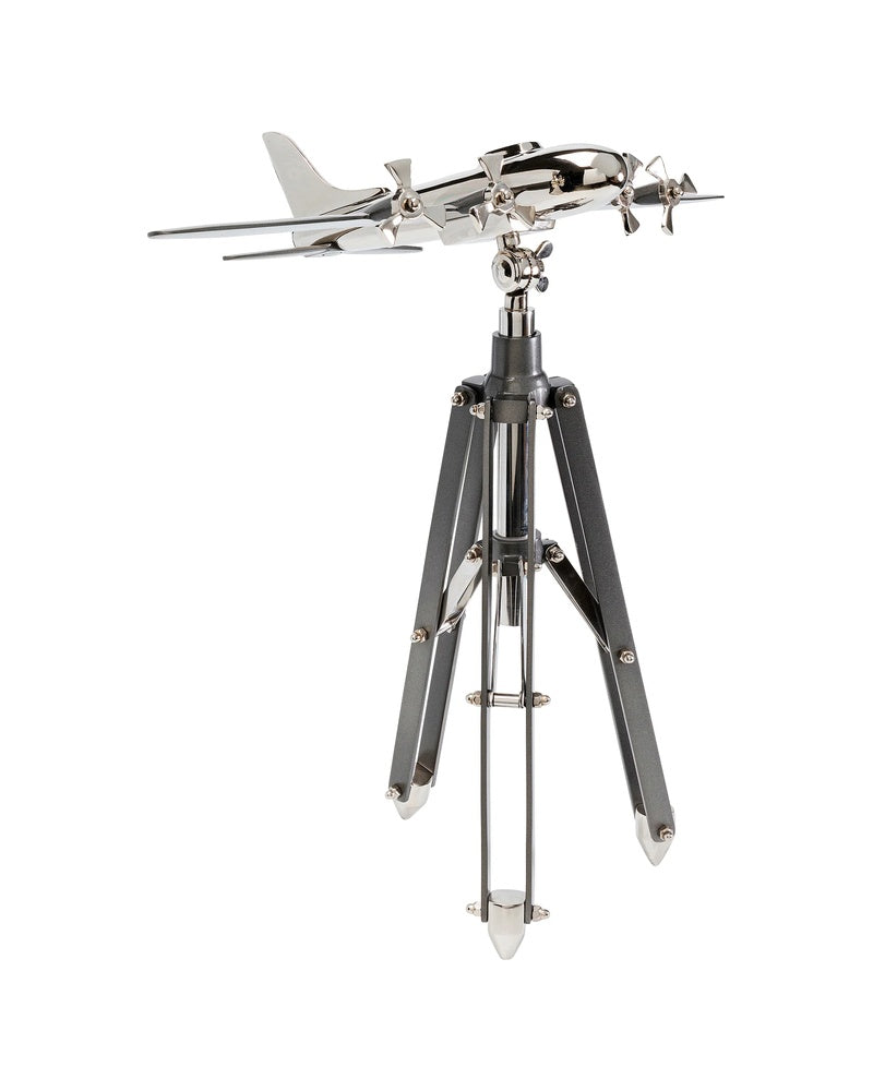 Kare - Deco Object Plane Tripod 54cm