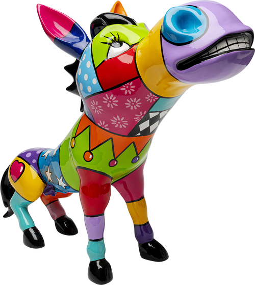 Kare - Deco Figurine Donkey Patchwork 54cm