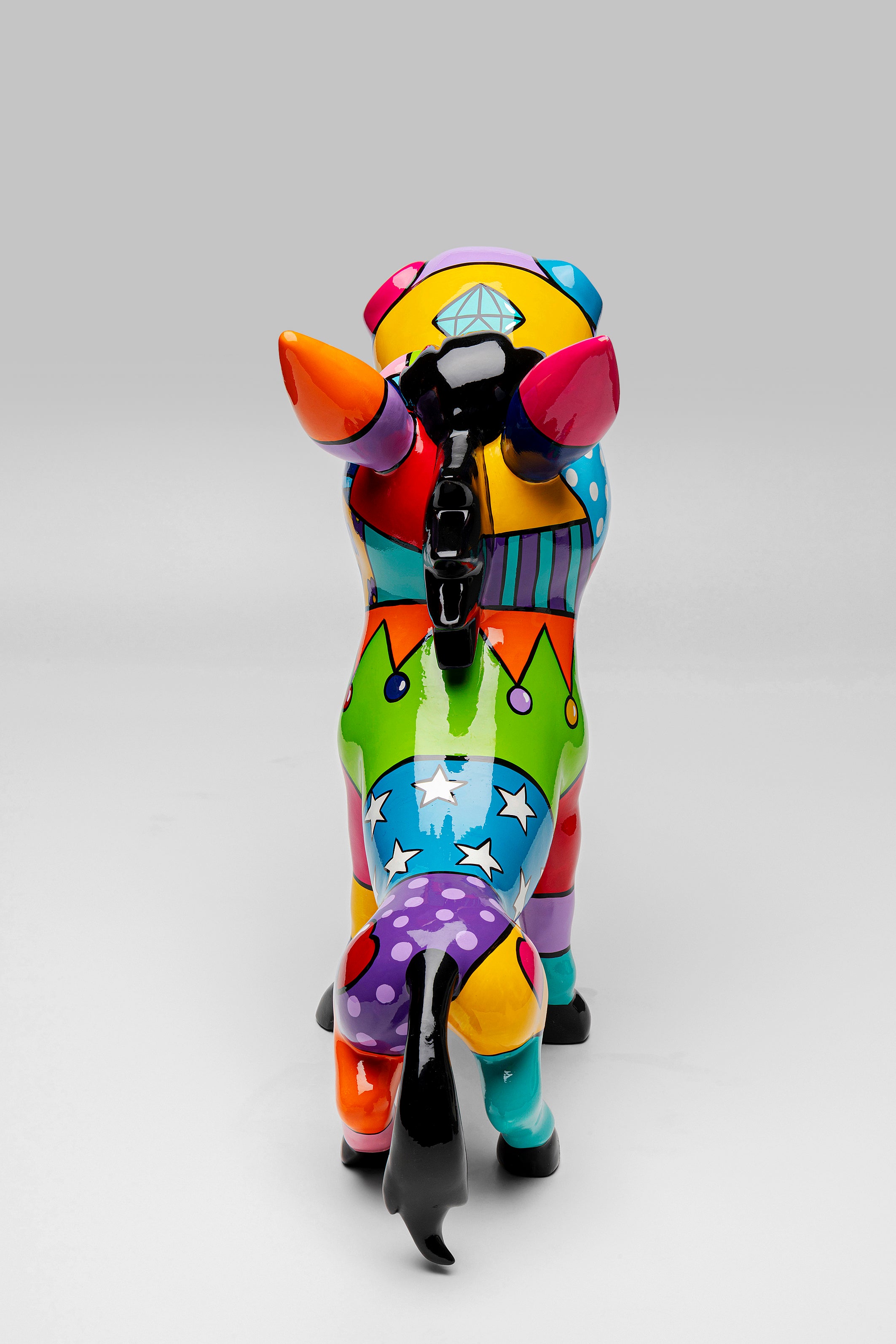 Kare - Deco Figurine Donkey Patchwork 54cm