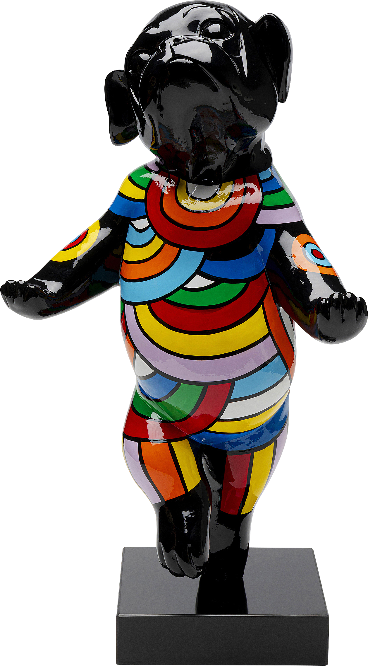 Kare - Deco Figurine Dancing Dog 53cm