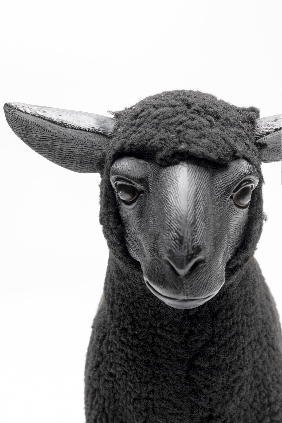 Kare - Deco Figurine Happy Sheep Wool Black 3