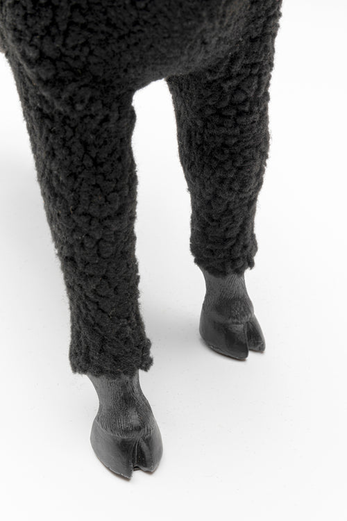 Kare - Deco Figurine Happy Sheep Wool Black 3