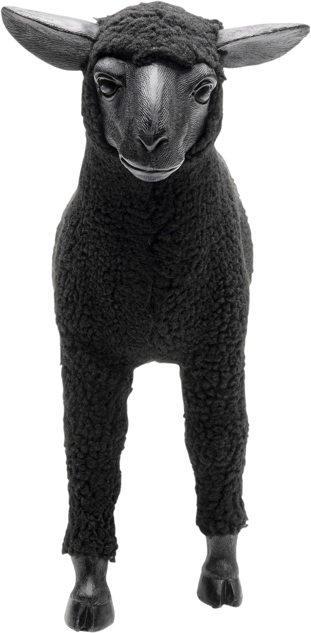 Kare - Deco Figurine Happy Sheep Wool Black 3